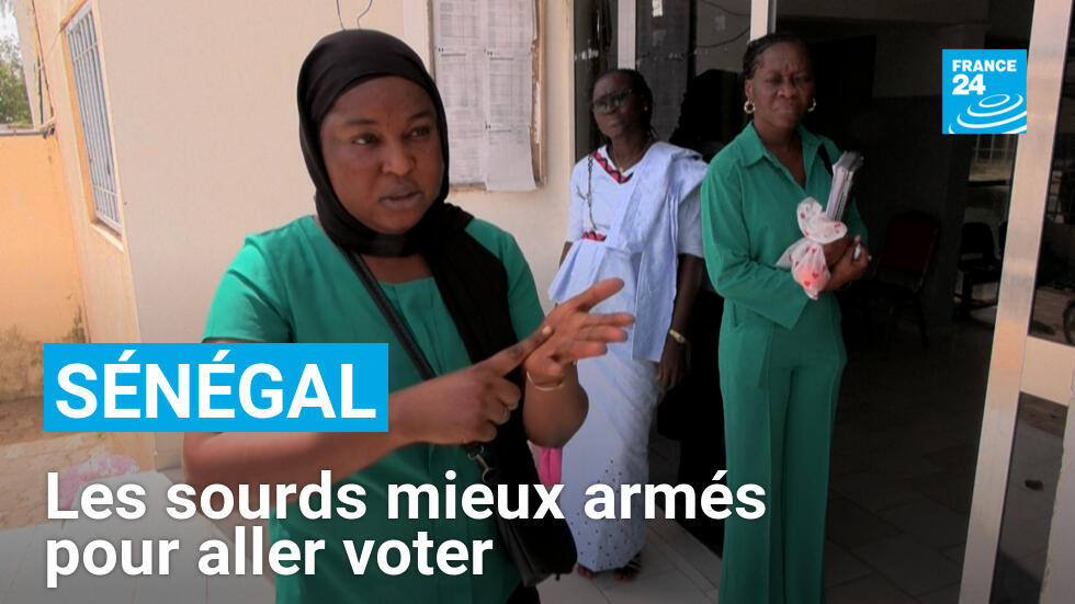 Présidentielle au Sénégal : les personnes sourdes mieux armées pour aller voter